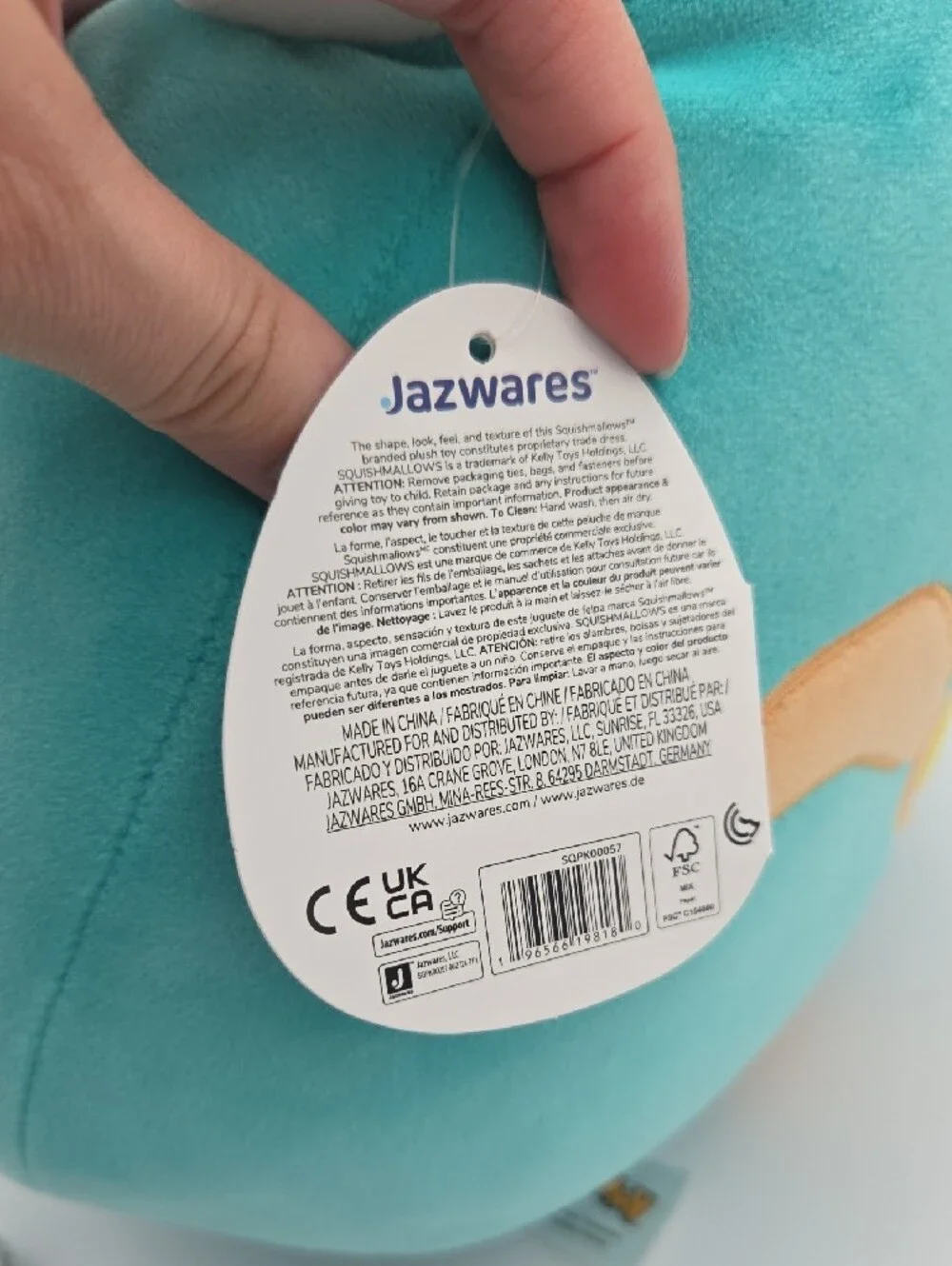 Squishmallows Pokemon Bellibolt by Jazwares - NWTs